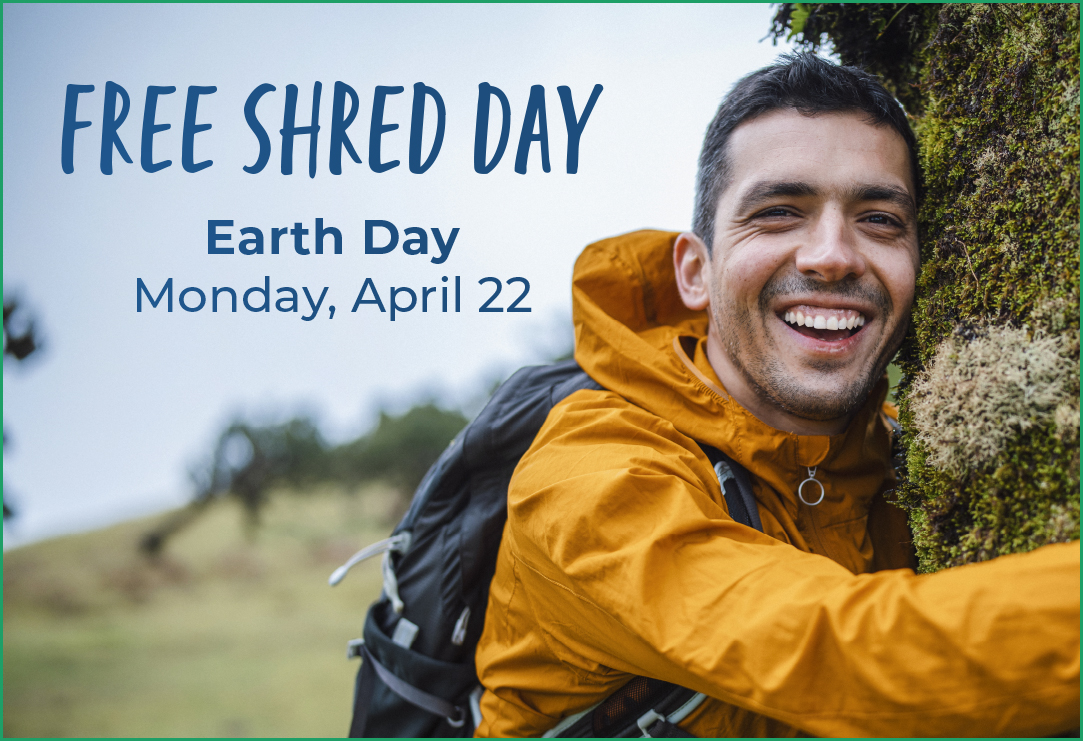 Free Shred Day Earth Day April 22